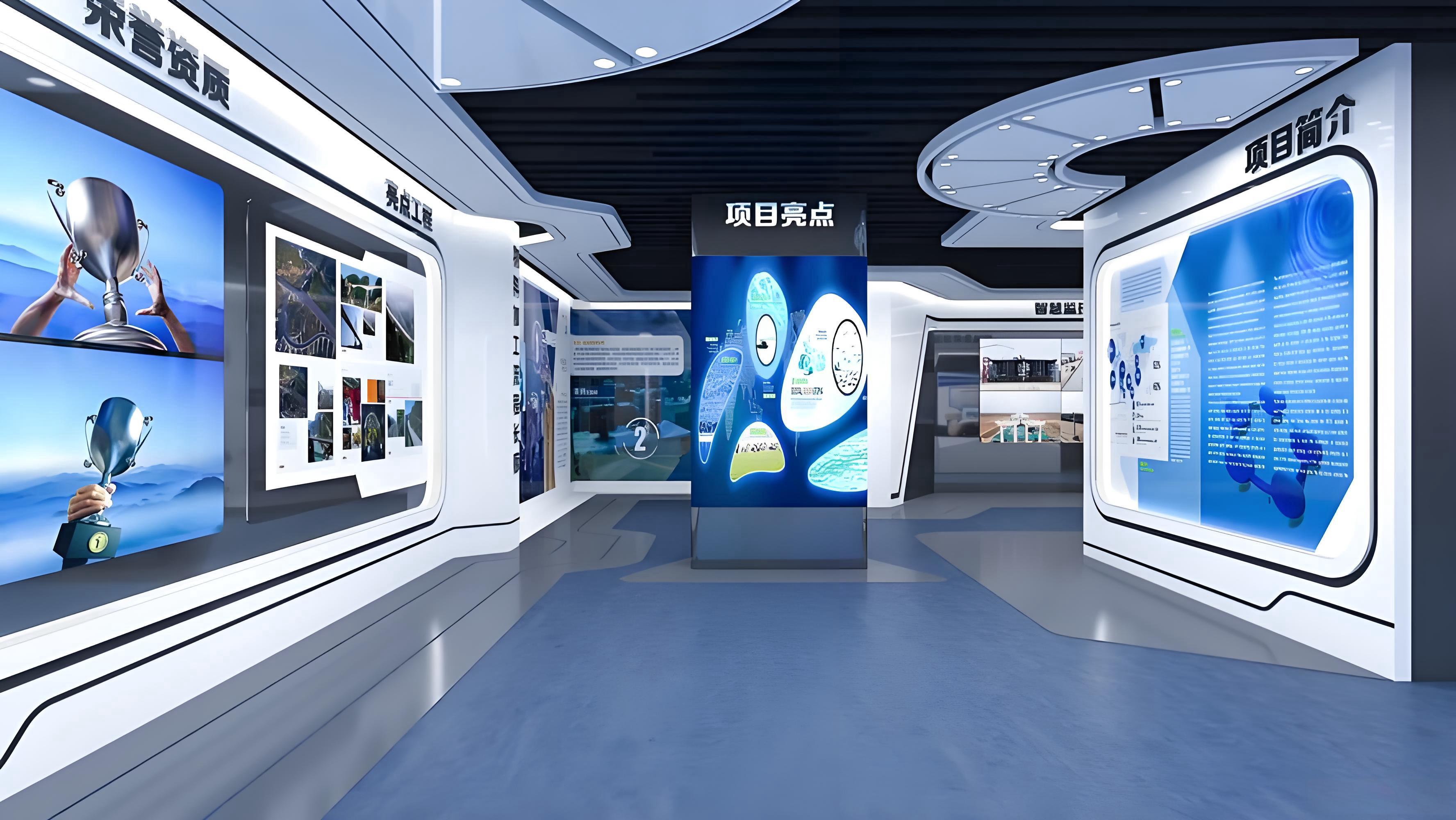展览展示大厅智慧巨屏